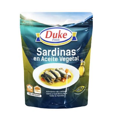 DUKE SARDINA ACEITE VEGETAL 170 GRS (E)