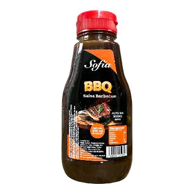 SOFIA SALSA BBQ 290GR X 12